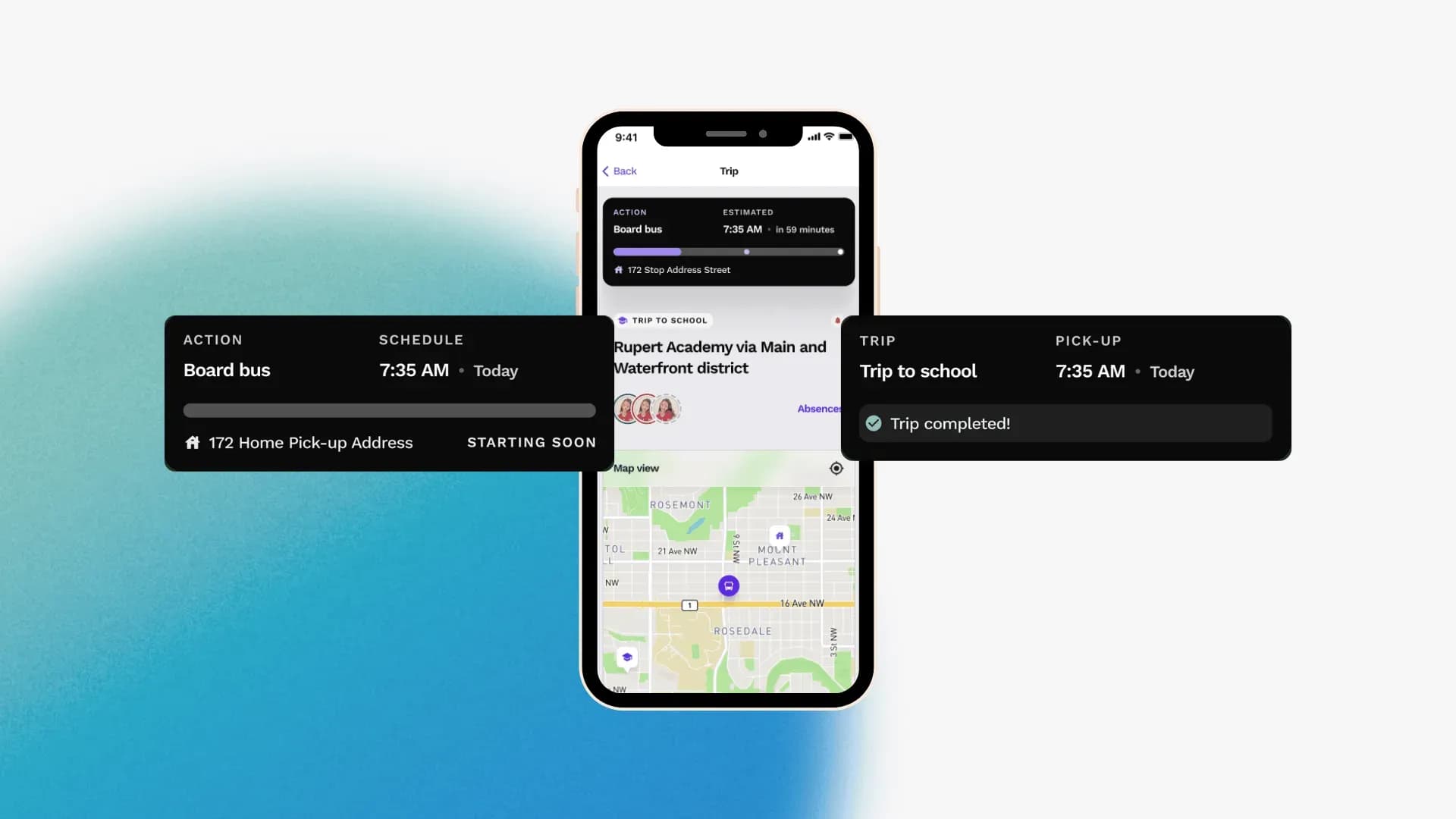 Real-time bus tracker